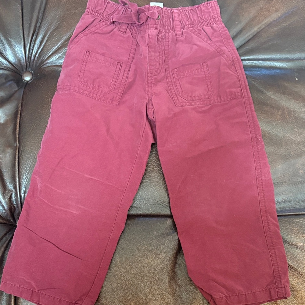 Gymboree Burgundy Pants 3T